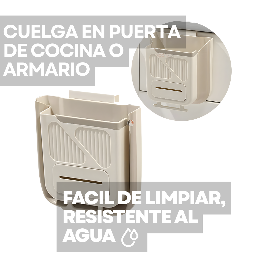 Cubo De Basura Plegable