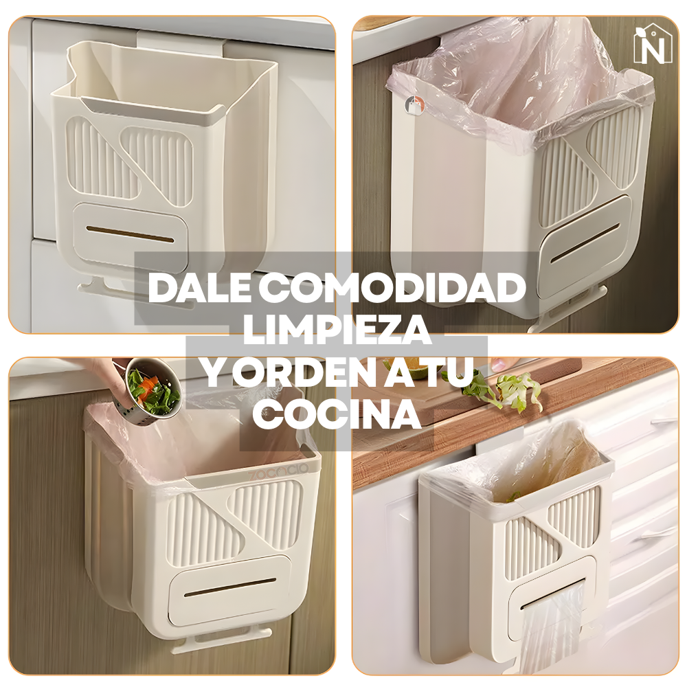 Cubo De Basura Plegable