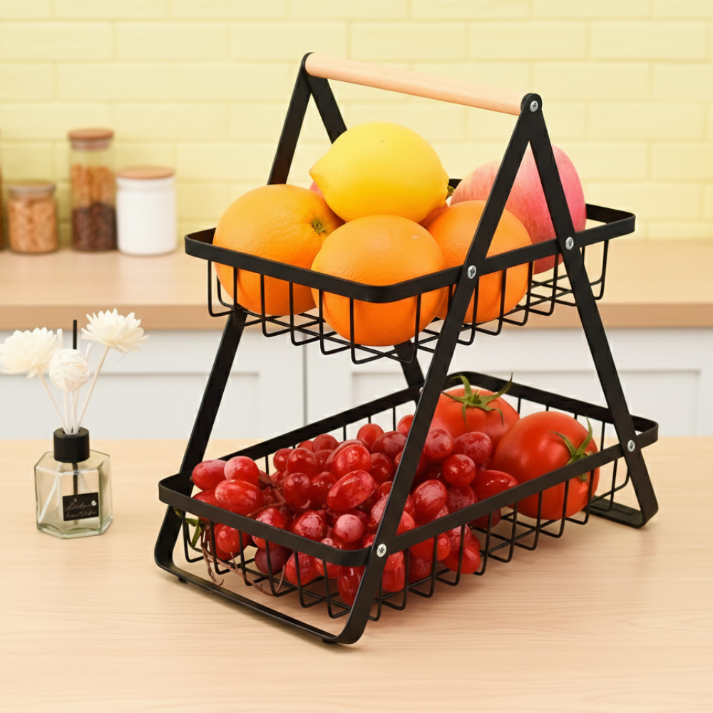 Cesta de fruta organizadora